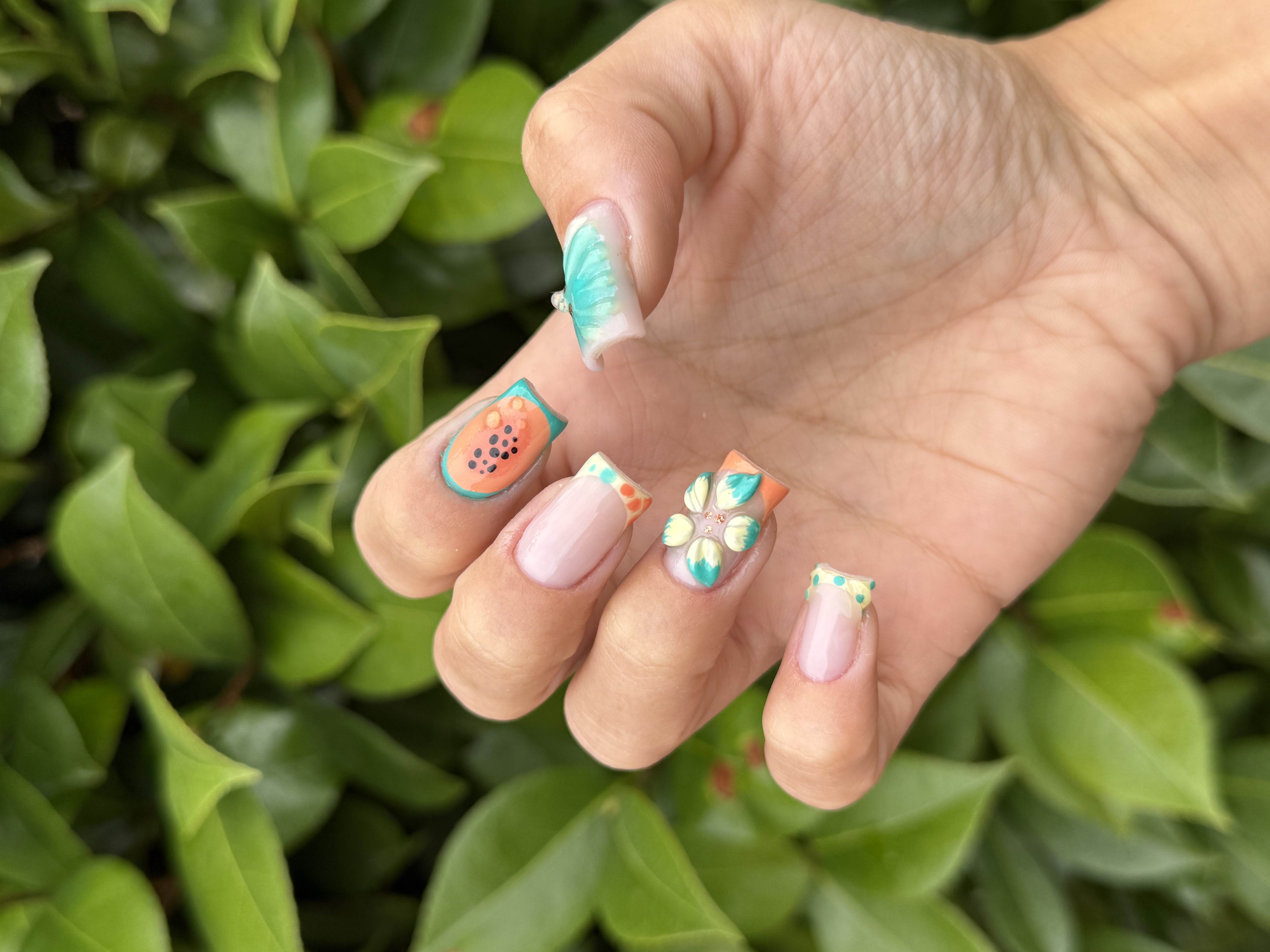 Nagelwerk van Beautique Yolanda